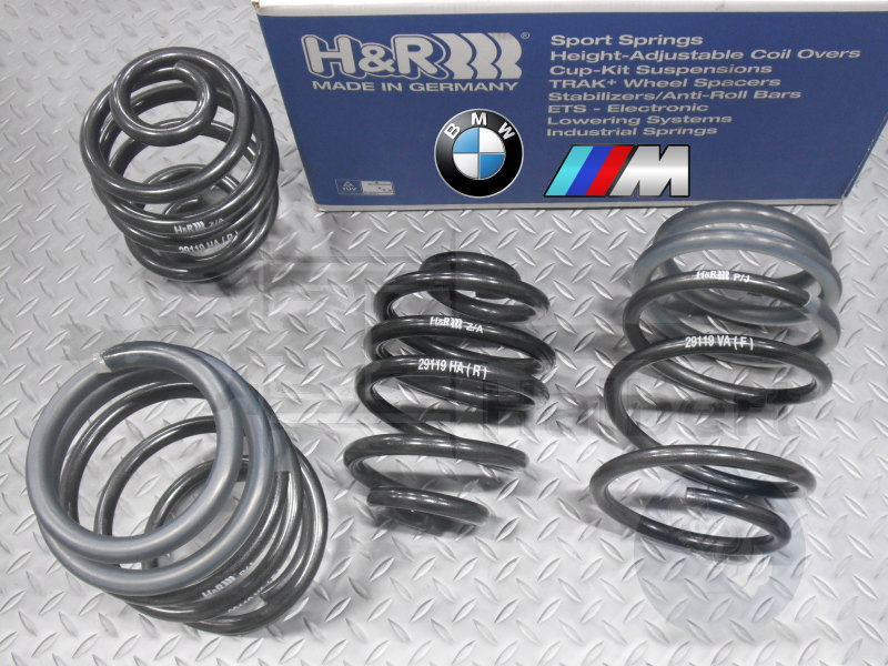 H&R ダウンサス 29119-1【H&R Sport Springs】スポーツ