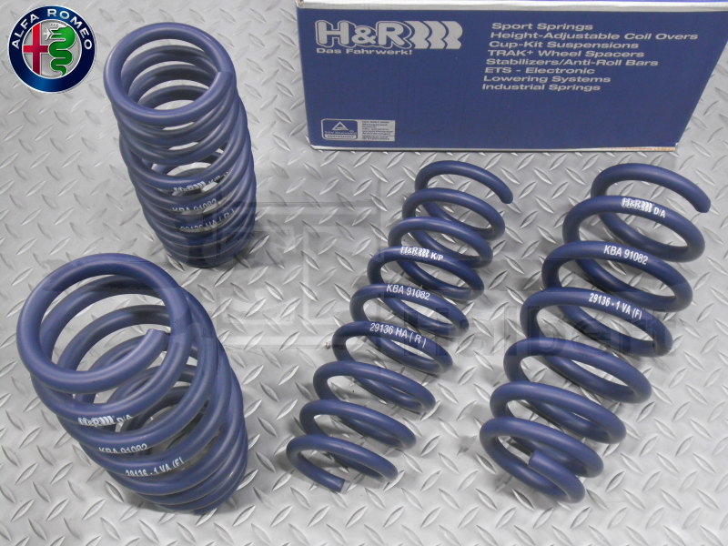 H&R ダウンサス 29136-1【H&R Sport Springs】スポーツ