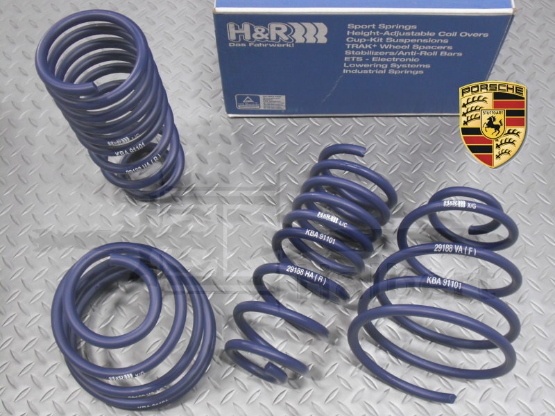 ポルシェ911(997) H&R ダウンサス スプリング 1台分 29188-1 ポルシェ911(997) H&R ダウンサス スプリング 1台分 29188-1