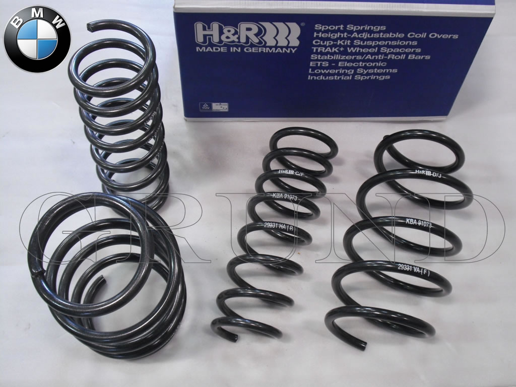 BMW E65/E66 7シリーズ H＆R ダウンサスペンション エアサス車用 