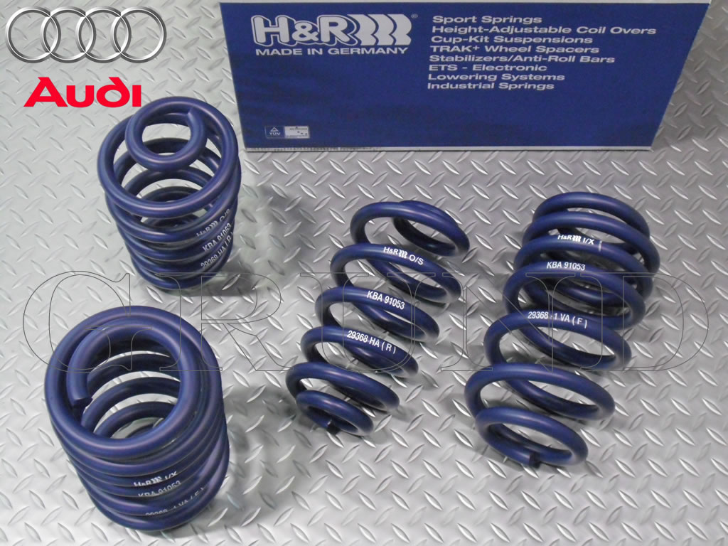 H&R ダウンサス 29368-1【H&R Sport Springs】スポーツスプリング