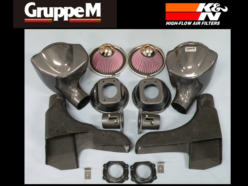 GruppeM ラムエアシステム エアクリーナー FR-0046 GruppeM グループM ラムエアーシステム エアクリーナー MR2 SW20