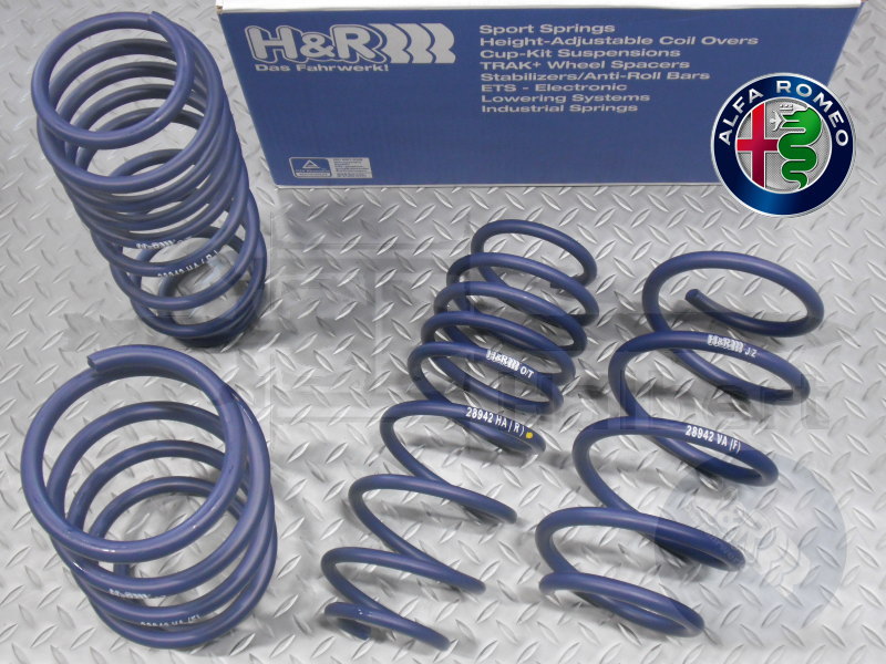 H&R ダウンサス 28942-2【H&R Sport Springs】スポーツスプリング