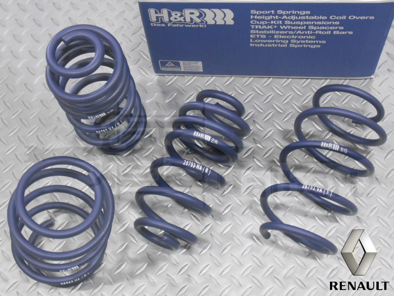 H＆R ダウンサス ルノー トゥインゴ 3 AHH4B/AHH4D/AHH4B1 28793-1