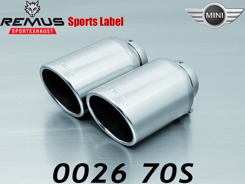 レムス マフラー 754011 0500 + 0026 70S【正規輸入品】REMUS Sports