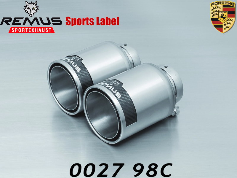 レムス マフラー 689012 0500LR + 0027 98C【正規輸入品】REMUS Sports