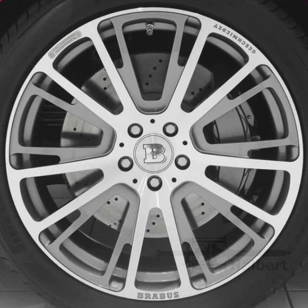BRABUS ブラバス モノブロックR W463 Gクラス 純正 22インチ ブラバス ホイール フォージド 鍛造 R12-103-60【BRABUS Monoblock R