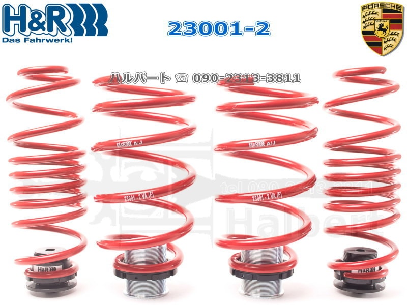 H&R アジャストスプリング 23001-2【H&R Height adjustable springs