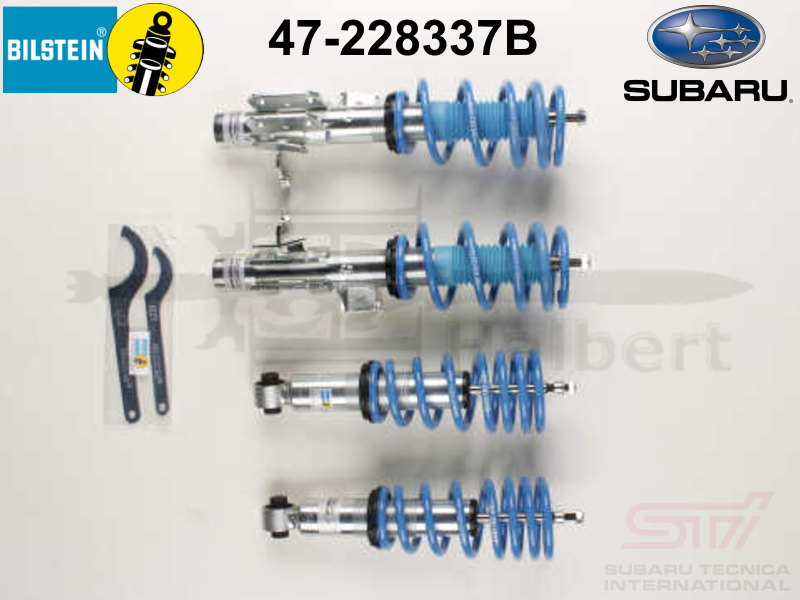 BILSTEIN B16 サスペンションキット SUBARU WRX STI BILSTEIN B16 PSS10-KIT】ビルシュタイン 10段階減衰力調整 ネジ