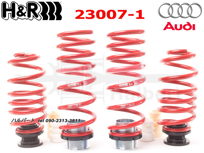H&R アジャストスプリング 23007-1【H&R Height adjustable springs