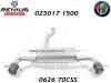 ͢ʡREMUS Axle-back systemڥॹ ݡĥޥե顼åեᥪ ꥢ ALFA ROMEO GIULIA VELOCE025017 1500 + 0626 70CSSR̵ۡŹô