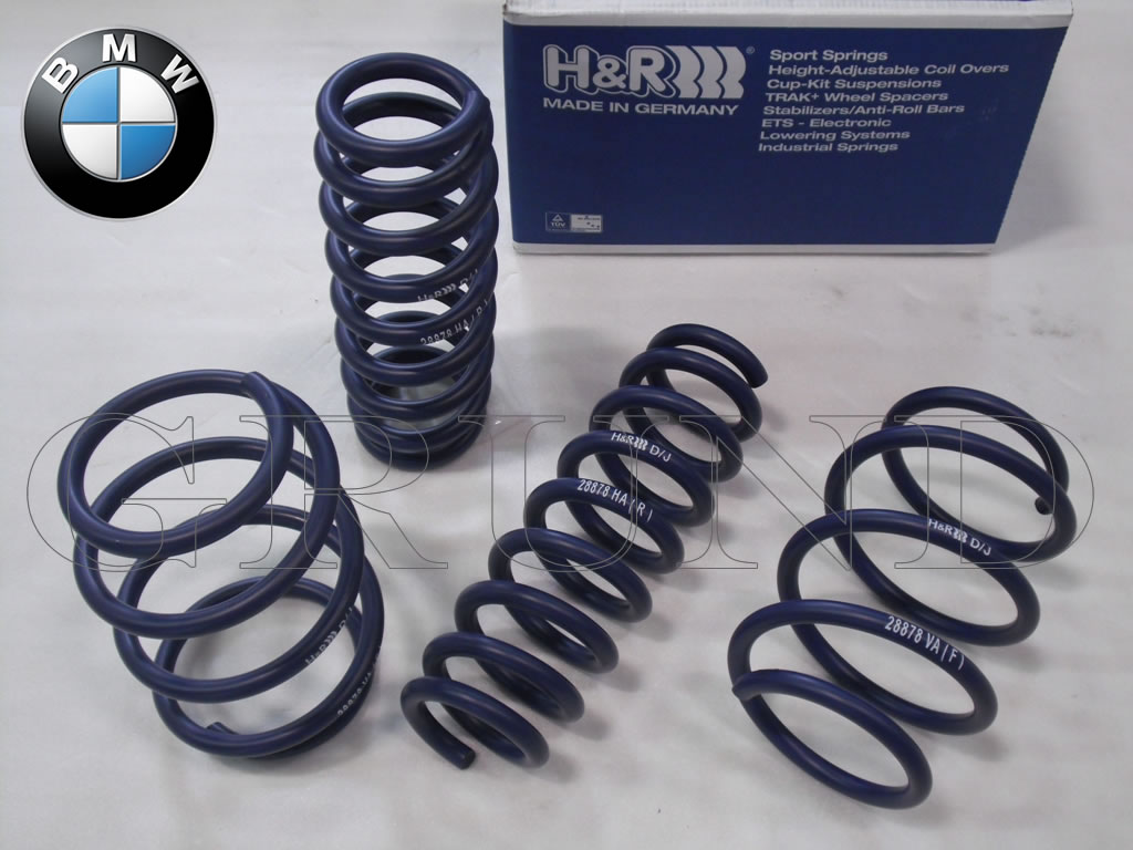 BMW M3 E92用 H&R ダウンサス スプリング 前後セット 【公式通販】