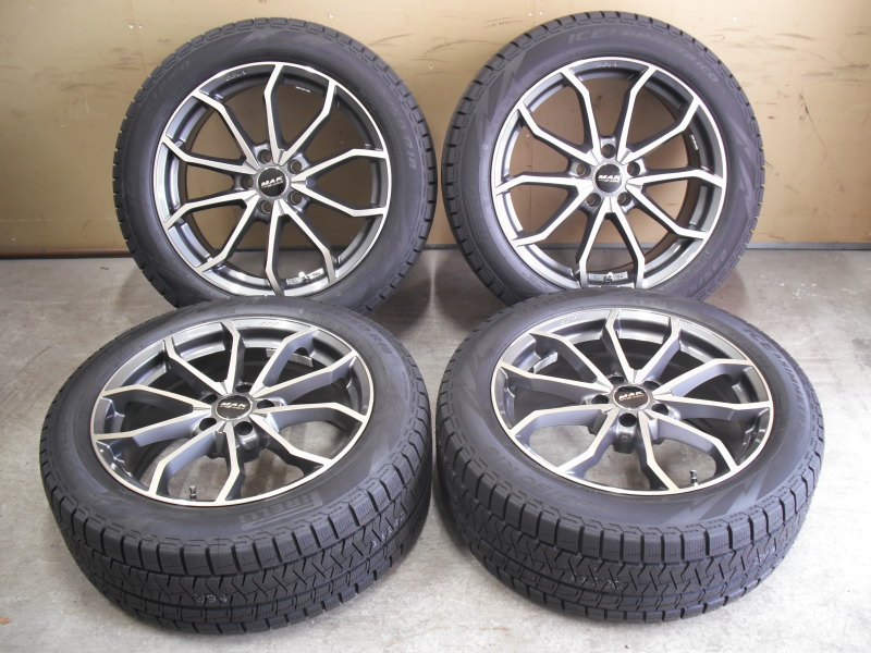 AUDI A4 Avant 18インチ スタッドレス　MAK LOWE FF バリ溝】MAK LOWE FF 18in 8J +44 PCD112 ピレリ ウィンター