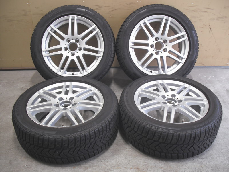 スタッドレスタイヤ ホイール セット 17インチ 中古品 室内保管】ATS