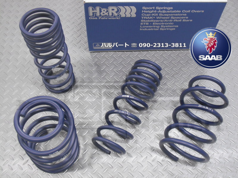 新規購入 H&R ダウンサス 29319-3【H&R Sport Springs】スポーツ サーフィン・ボディボード