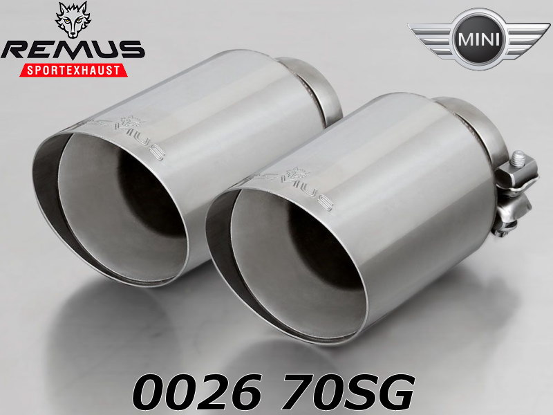 レムス テールパイプ単品 Φ102 楽天市場】REMUS(レムス) φ102 アングル ストレートカット 左右