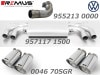 ������͢���ʡ�REMUS Axle-back system�ڥ�ॹ ���ݡ��ĥޥե顼 ��102 ���󥰥� ���ȥ졼�ȥ��å�W �����ۥե��륯������� �����7 GTI ��� ��955213 0000+957117 1500+0046 70SGR�ۡ�����̵������Ź��ô��