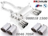 ͢ʡREMUS Axle-back-systemڥॹ ꥢޥե顼 102 󥰥 W BMW 2꡼ F87 M2 ڥƥM2 Competition088018 1500 + 0046 70SR̵ۡŹô