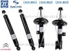 ��SACHS Damper�ۥ��å��� ����å����֥����С��å��ȥ����� DS4 1.6T / 2.0D�ڥե���ȡ��ꥢ����ʬ���åȡ�CITROEN��315 851��315 852��315 853�ۡ�����̵����
