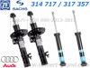 ��SACHS Damper�ۥ��å��� ����å����֥����С��å����ǥ� A1 8X 1.0 TFSI / 1.4 TFSI�ڥե���ȡ��ꥢ����ʬ���åȡ�Audi��314 717��317 357�ۡ�����̵����