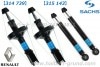 ��SACHS Damper�ۥ��å��� ����å����֥����С��å�Ρ� �ȥ�����2 1.2 / 1.2 GT�ڥե���ȡ��ꥢ����ʬ���åȡ�RENAULT TWINGO����314 739��315 143�ۡ�����̵����