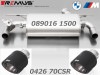 ������͢���ʡ�REMUS Axle-back system�ڥ�ॹ ���ݡ��ĥޥե顼 ��102 �����ܥ� ���󥰥� ������BMW 1���꡼�� F20 M140i�ۡ�089016 1500 + 0426 70CSR�ۡ�����̵������Ź��ô��