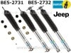 BILSTEIN B6 Performance 3LIFTۥӥ륷奿 B6 եȥåץå 3å 󥰥顼 TJ40S 4.0ڥե&ꥢ1ʬåȡJeep WRANGLERBE5-2731BE5-2732̵ۡŹô