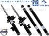��SACHS Damper�ۥ��å��� ����å����֥����С��åܥ�� V40 MB T2 / T3 / T4 / T4 SE / T5 / D4�ڥե���ȡ��ꥢ����ʬ���åȡ�VOLVO��317 456��317 457��317 319�ۡ�����̵������Ź��ô��