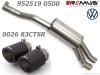������͢���ʡ�REMUS Axle-back system�ڥ�ॹ ���ݡ��ĥޥե顼 ��84 �����ܥ� ���󥰥� W�åե��륯������� �ݥ� AW 2.0 GTI��Volkswagen Polo��952519 0500 + 0026 83CTSR�ۡ�����̵������Ź��ô��