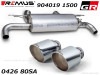 ������͢���ʡ�REMUS Axle-back system�ڥ�ॹ ���ݡ��ĥޥե顼 ��115 ���󥰥� �����åȥ西 GR �����ץ� 3.0 RZ��TOYOTA GR Supra�ۡ�904019 1500 + 0426 80SA�ۡ�����̵������Ź��ô��