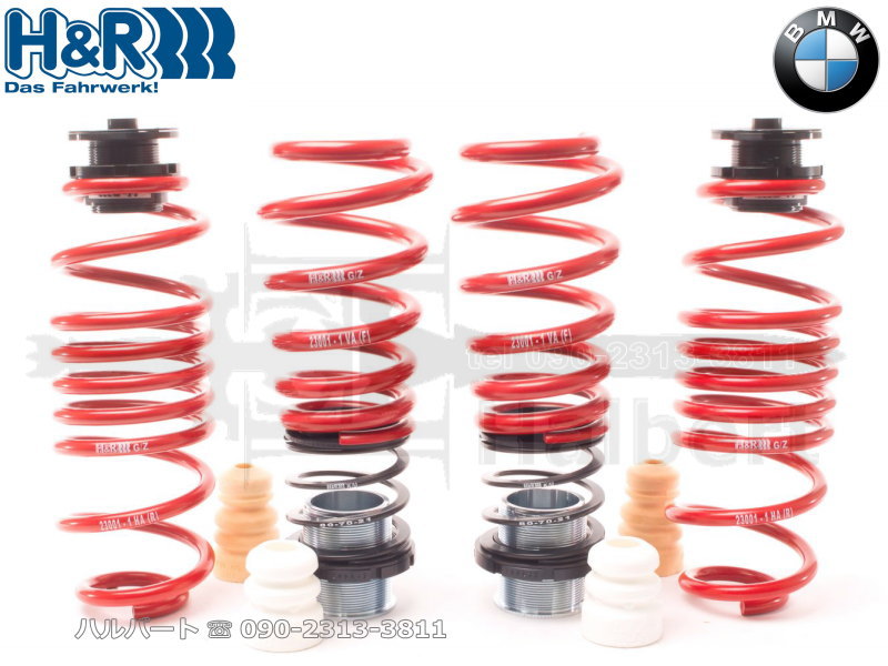 H&R アジャストスプリング 23000-1【H&R Height adjustable springs