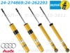 ��BILSTEIN B6 Performance�ۥӥ륷�奿���� B6 �ϥ��ѥե����ޥ󥹥���å� �ե���ȥ��ȥ�åȺ����� 49mm�å����ǥ� A5 B9 ������ & ���ݡ��ĥХå��ڥե����&�ꥢ����ʬ �Ρ��ޥ륹�ȥ�������Audi A5 B9��24-274869��24-262293�ۡ�����̵������Ź��ô��