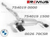 ������͢���ʡ�REMUS Axle-back system�ڥ�ॹ ���ݡ��ĥޥե顼 ��102 �����ܥ� ���󥰥� ������BMW 1���꡼�� F40 M135i xDrive�ۡ�754019 0000 + 754019 1500 + 0026 70CSR�ۡ�����̵������Ź��ô��