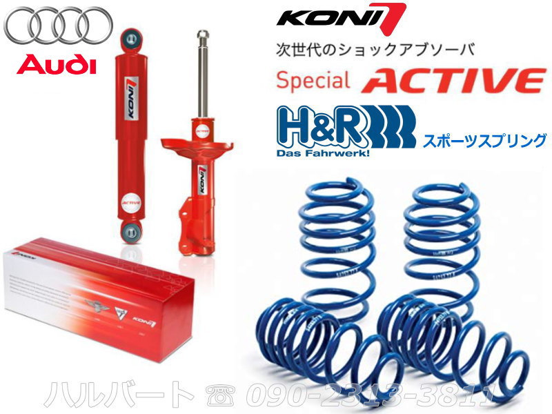 コニ スペシャル アクティブ 8245-1294：8045-1222 H&R 28917-4【KONI