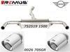 ������͢���ʡ�REMUS GPF-back-system�ڥ�ॹ ���ݡ��ĥ�٥� �ꥢ�ޥե顼 ��102 ���󥰥� ���ȥ졼�ȥ��å� �����åߥ� ����֥ޥ� F54 �����ѡ�S ��� LV20M��MINI CLUBMAN COOPER-S��752519 1500 + 0026 70SGR�ۡ�����̵������Ź��ô��