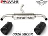 ������͢���ʡ�REMUS GPF-back-system�ڥ�ॹ ���ݡ��ĥ�٥� �ꥢ�ޥե顼 ��98 ���ȥ꡼�ȥ졼�� �֥�å��������� �����åߥ� ����֥ޥ� F54 �����ѡ�S ��� LV20M��MINI CLUBMAN COOPER-S��752519 1500 + 0026 98CBR�ۡ�����̵������Ź��ô��