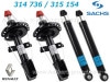 ��SACHS Damper�ۥ��å��� ����å����֥����С��å�Ρ� �롼�ƥ���3 1.6�ڥե���ȡ��ꥢ����ʬ���åȡ�RENAULT LUTECIA ��RK��314 736��315 154�ۡ�����̵����