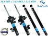 ��SACHS Damper 313 667��313 665��313 669�ۥ��å��� ����å����֥����С��åܥ�� S40 V50�ڥե���ȡ��ꥢ����ʬ���åȡ�VOLVO��313667��313665��313669�ۡ�����̵������Ź��ô��