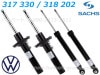 ��SACHS Damper�ۥ��å��� ����å����֥����С��åե��륯������� �ƥ�������2 1.4TSI / 2.0TDI�ڥե���ȡ��ꥢ����ʬ���åȡ�Volkswagen Tiguan�� AD1��317 330��318 202�ۡ�����̵����