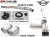 ������͢���ʡ�REMUS Sports Label�ڥ�ॹ ���㥿�Хå������ƥ�ʿ��޸����򴹡˥ޥե顼 ��102 ���󥰥� ���ȥ졼�ȥ��å� W�åߥ� F56 3�ɥ� ����󥯡��ѡ������ GP�ۡ�754120 0000 + 754019 1000 + 752719 5500STE + 0026 70SGR�ۡ�����̵������Ź��ô��
