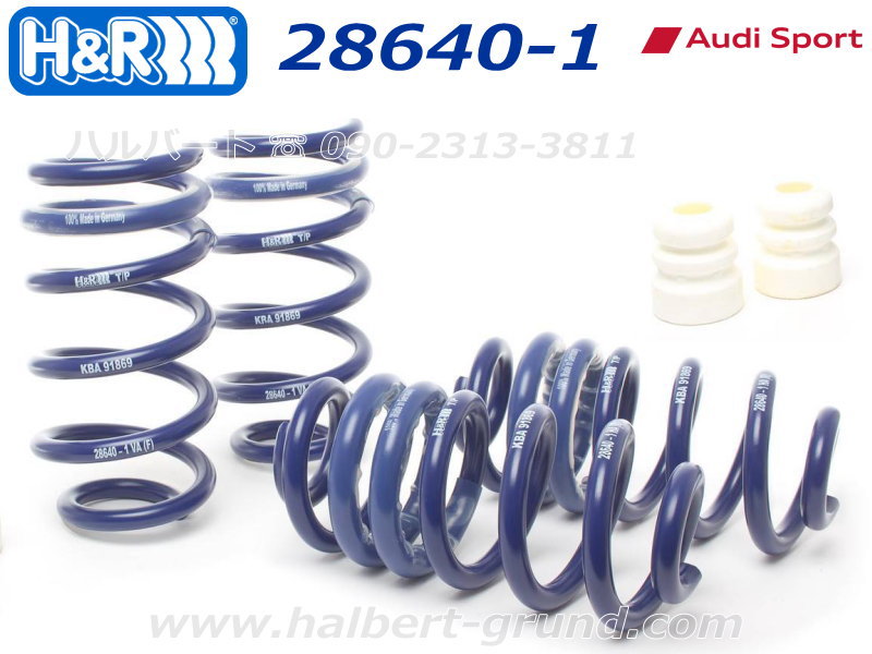 H&R ダウンサス 28640-1【H&R Sport Springs】スポーツスプリング