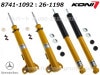 KONI SPORTۥ ݡ ̵ʳĴå֥Сڥե&ꥢ1ʬۥ륻ǥ ٥ 190饹 W2018741-109226-1198Mercedes-Benz W201̵Źô