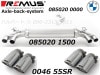 ������͢���ʡ�REMUS Axle-back system�ڥ�ॹ ���ݡ��ĥޥե顼 ��84 ���󥰥� W ������BMW 3���꡼�� ������ G20 M340i xDrive / �ġ���� G21 M340i xDrive / 4���꡼�� G22 M440i xDrive�ۡ�085020 0000 + 085020 1500 + 0046 55SR�ۡ�����̵����