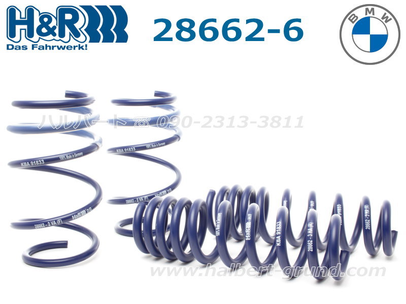 ��H&R Sport Springs��H&R ���ݡ��ĥ��ץ�� 28662-6��BMW 4���꡼�� ���֥ꥪ�� G23 M440i xDrive��28662-6�ۡ�����̵������Ź��ô��