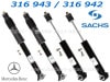 SACHS Damperۥå å֥Сå륻ǥ٥ S饹 W126 /  C126ڥեȡꥢʬåȡMercedes-Benz316 943316 942̵ۡŹô