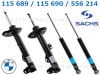 SACHS Damperۥå å֥СBMW Z꡼ Z3 E36/7 ɥڥեȡꥢʬåȡۡ115 689115 690556 214̵ۡ