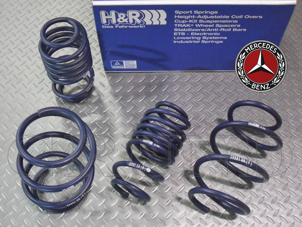 H&R ダウンサス 28657-2【H&R Sport Springs】スポーツ
