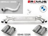 ������͢���ʡ�REMUS Axle-back-system�ڥ�ॹ ���ݡ��ĥޥե顼 ��84 ���󥰥� W ������BMW 2���꡼�� ������ G42 M240i xDrive�ۡ�085022 0000 + 085020 1500 + 0046 55SR�ۡ�����̵������Ź��ô��