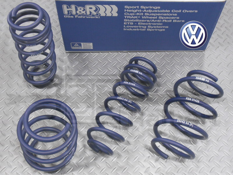 ��H&R Sport Springs��H&R ���ݡ��ĥ��ץ�� 28639-6�åե��륯������� �����8 �����ꥢ��� 2.0 TDI �ޥ����� �ǥ��������Volkswagen Golf �� Variant�ۡ�28639-6�ۡ�����̵������Ź��ô��