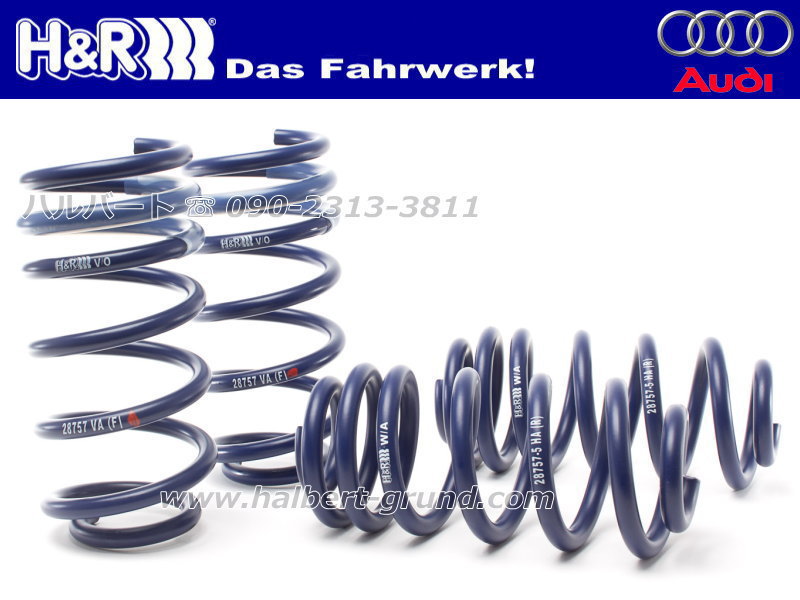 H&R ダウンサス 28757-6【H&R Sport Springs】スポーツスプリング